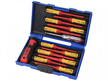 Interchangeable VDE Screwdriver Set - 13 Piece