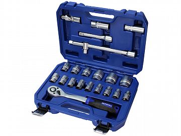 Socket Set - 22 Piece 10-32mm - 1/2in SqDr