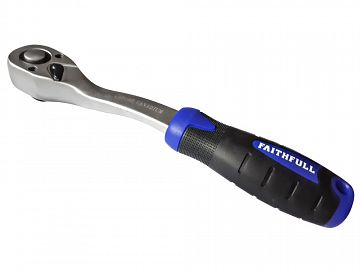 Ratchet Handle Quick Release 72t CrV - 1/2in SqDr