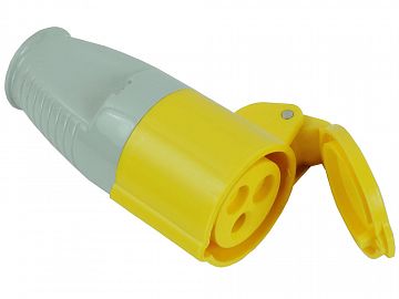 Yellow Socket 110V 16A