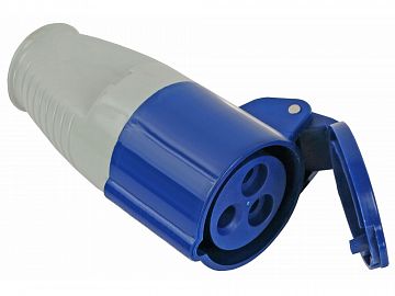 Blue Socket 240V 16A