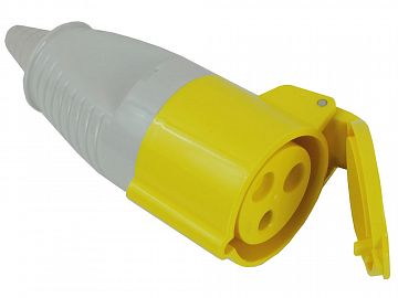 Yellow Socket 110V 32A