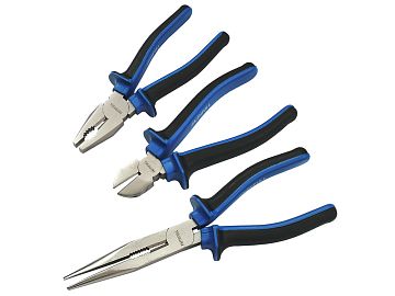 Soft-Grip Plier Set - 3 Piece