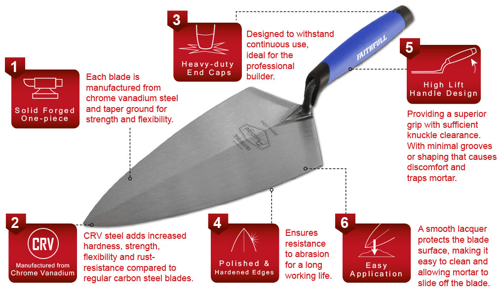 Prestige Brick Trowel Overview