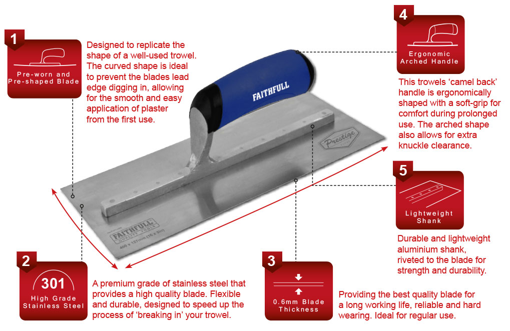 Prestige Plaster Trowel Overview