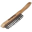 Faithfull Lightweight Scratch Brush Four Row 5