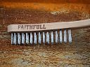 Faithfull Heavy-Duty Scratch Brush Two Row 4