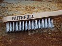 Faithfull Heavy-Duty Scratch Brush Three Row 4
