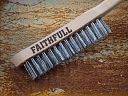 Faithfull Heavy-Duty Scratch Brush Three Row 5