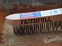 Faithfull Heavy-Duty Scratch Brush Three Row 6