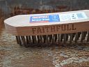 Faithfull Heavy-Duty Scratch Brush Four Row 4