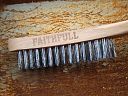 Faithfull Heavy-Duty Scratch Brush Four Row 6