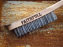 Faithfull Heavy-Duty Scratch Brush Four Row Scraper 4