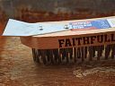 Faithfull Heavy-Duty Scratch Brush Four Row Scraper 6