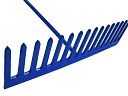 Faithfull Asphalt Rake Tubular Shaft 16T Flat 2