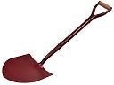 Faithfull All Steel Shovel Round Mouth No2 MYD 1