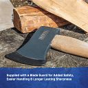 Faithfull Felling Axe FSC Hickory Shaft 2kg (4.1/2lb) 6