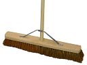 Faithfull Soft Coco Broom 600mm with Handle & Stay 1