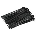 Faithfull Reusable Cable Tie Black - Packs of 50 2