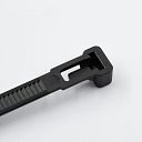 Faithfull Reusable Cable Tie Black - Packs of 50 5