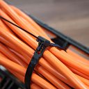 Faithfull Reusable Cable Tie Black - Packs of 50 7