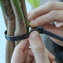 Faithfull Reusable Cable Tie Black - Packs of 50 8