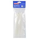Faithfull Cable Ties (100) White 1