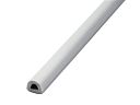 Faithfull EPDM Draught Excluder D Profile White 9 x 7.5mm 2
