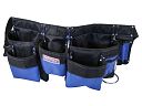 Faithfull Double Tool & Nail Pouch 2100D Nylon 1