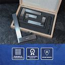 Faithfull Engineers Steel Try Square Set - 4 Piece 4