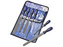 Faithfull File and Rasp Set - 6 Piece in Plastic Wallet 2