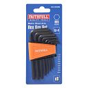 Faithfull Hex Key Set of 8 - Metric Short Arm 6