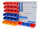 Faithfull 43 Piece Storage Bin Set with Wall Panels 1