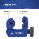 Faithfull Pipe Cutter 3 - 30mm 1