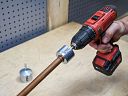 Faithfull 15mm External Pipe Cleaner - Hex Shank 3