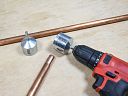 Faithfull 22mm External Pipe Cleaner - Hex Shank 2