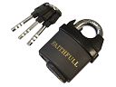 Faithfull Brass PVC Coated Padlock 50mm 1
