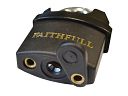 Faithfull Brass PVC Coated Padlock 50mm 2