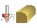 Faithfull Router Bit TC Ovolo 2