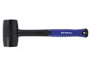 Faithfull Rubber Mallets - Black - Fibreglass Shaft 2