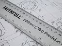 Faithfull Aluminium Rule 600mm (24in) 2