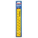 Faithfull Folding Rule Yellow ABS Plastic 1 Metre 6