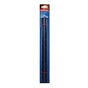 Faithfull Prestige Tri-Scale Engineer Rule Black Aluminium 300mm 6