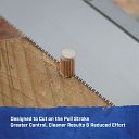 Faithfull Back Pull Saw - 240mm  2