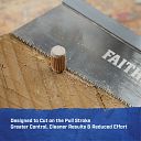 Faithfull Folding Pull Saw - 150mm 2