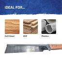 Faithfull Folding Pull Saw - 240mm  5