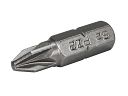 Faithfull Screwdriver Bits S2 Pozidriv 1