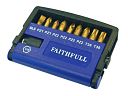 Faithfull Diamond Bit Set S2 Torsion - 10 Piece 1