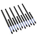 Faithfull Impact Screwdriver Bits - 12 Piece 1