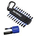 Faithfull Impact Bit Set - 22 Piece with Carabiner 2